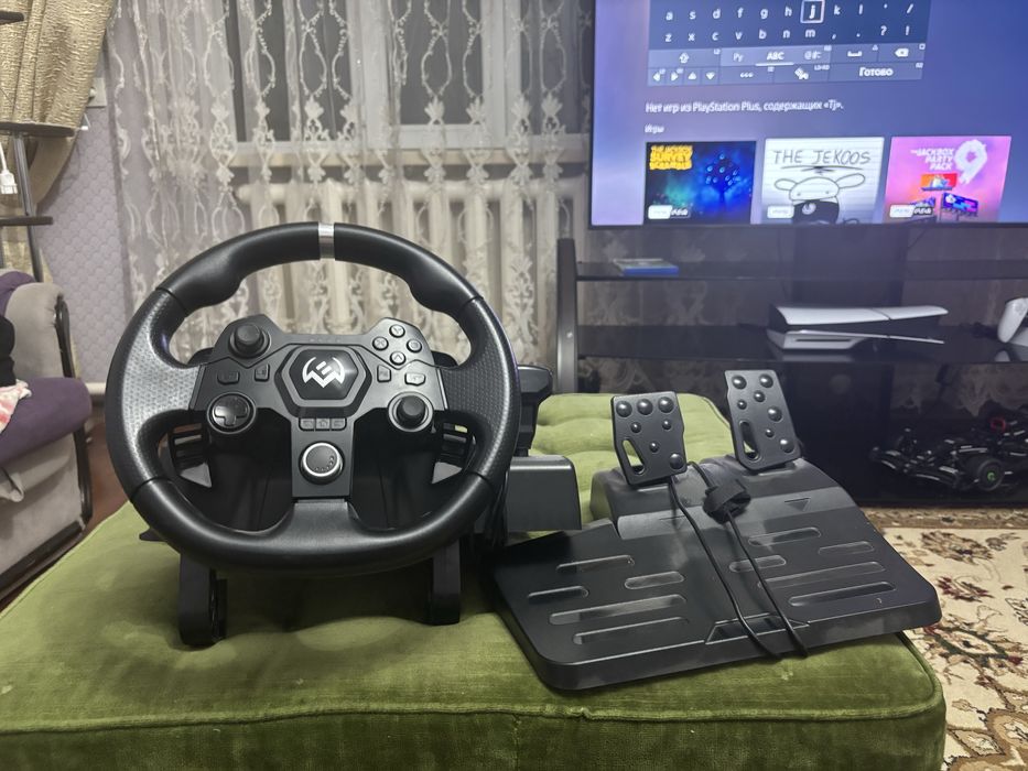 Игровой руль в идеальном состоянии