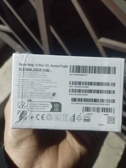 Redmi note 13 pro + 5G pachka
