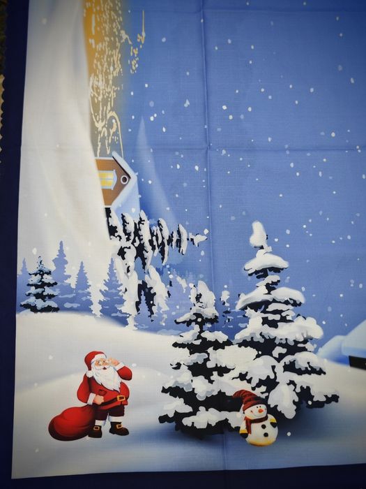 ССкатерть новогодняя, размером 220*150см
