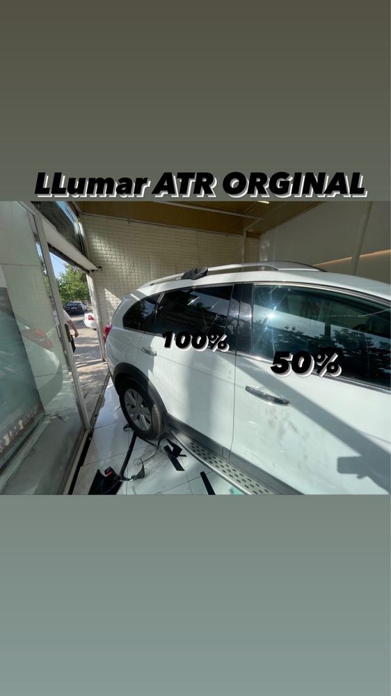 LLumar ATR 100% 50% Armolan 250 000