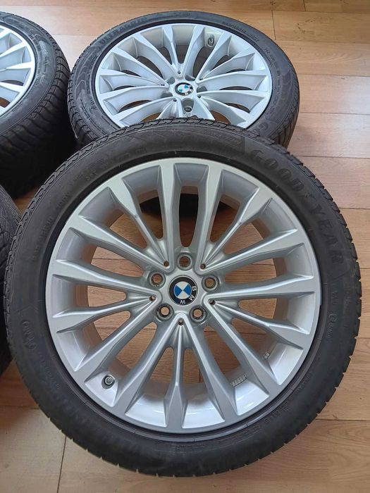 Jante 18 BMW seria 5 G30 G31 G38 cu senzori anvelope MS 245 45 R18 OEM
