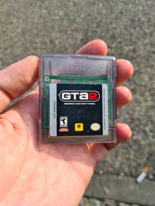 GTA 2 Gta2 Grand Theft Auto Nintendo Game Boy Color GameBoy GBA GB Ori