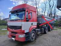 Renault Premium 430 DXi EEV , 11/2012 , 739.000 km , standard , automată , AD-BLUE funcțional , ADR de fabrică , chit basculare HYVA , anvelope 90 % , unic proprietar RO - pers. fizică , Motor/cutie/accesorii/punte-spate = VOLVO . Unic proprietar în RO de