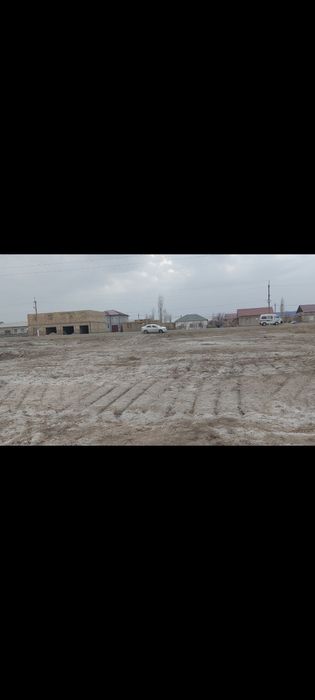 7.44 сотк жер времянкасы бар кадастры бар улкен трасса жолдын бойында