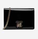Geanta de umar, Nine West, negru, lac, noua, 160 lei