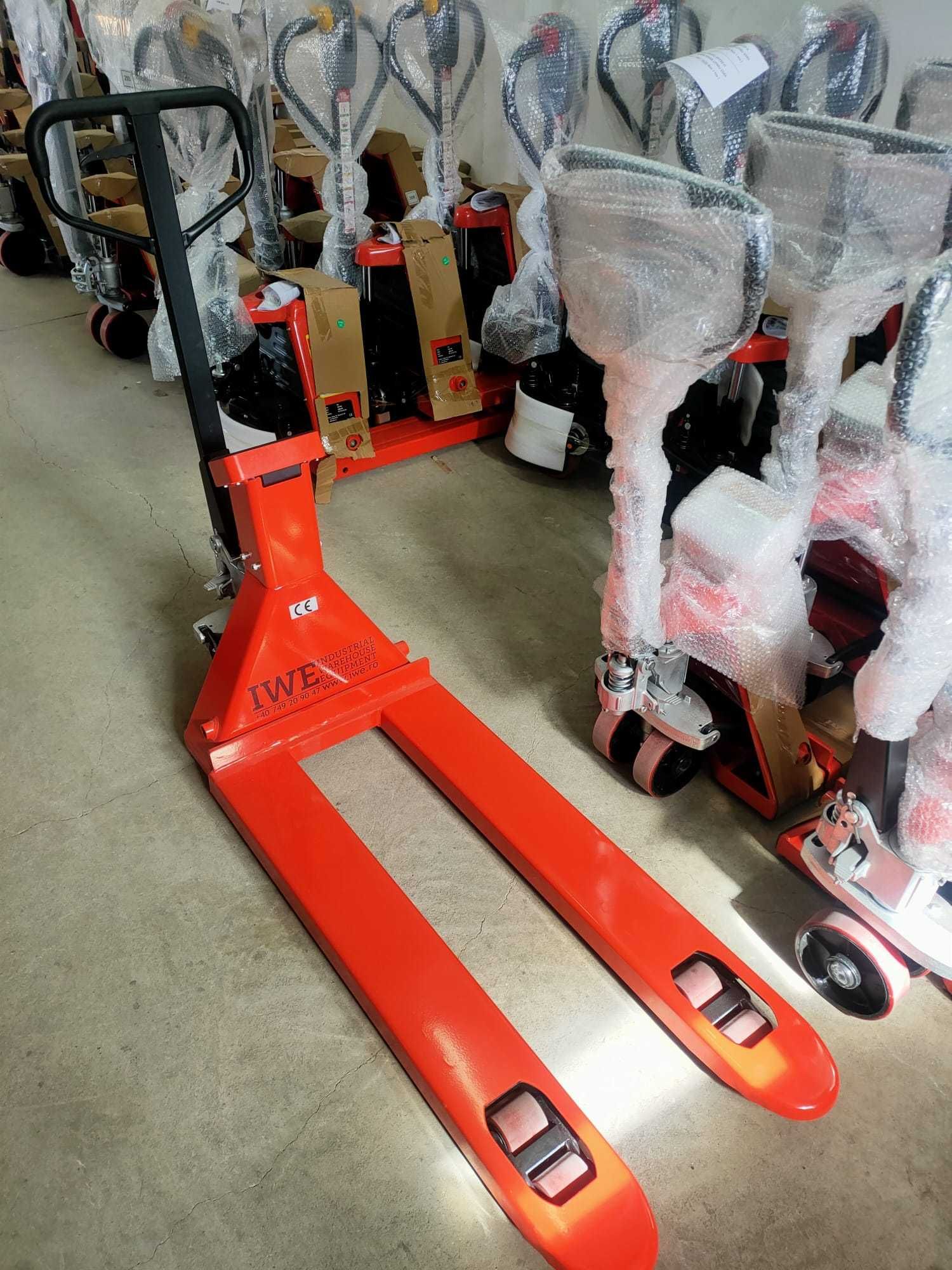Transpalet cu cantar incorporat si imprimanta WH25-ES PRINTER 2500KG