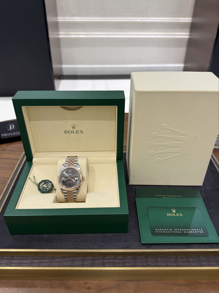 NEW Rolex Datejust 41mm Steel and Everose Gold 126331