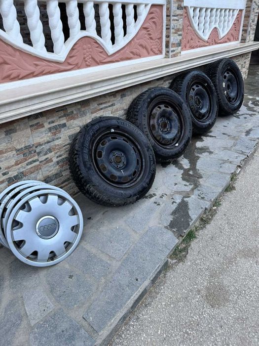 Джанти 5х100 със зимни гуми