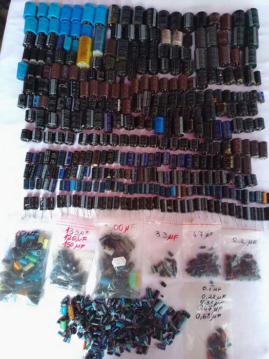 Lot mii Tranzistori/Circuite integrate/Rezistențe/Condensatori etc