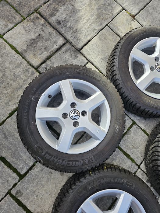 Jante originale Vw r14 cu cauciucuri de iarna