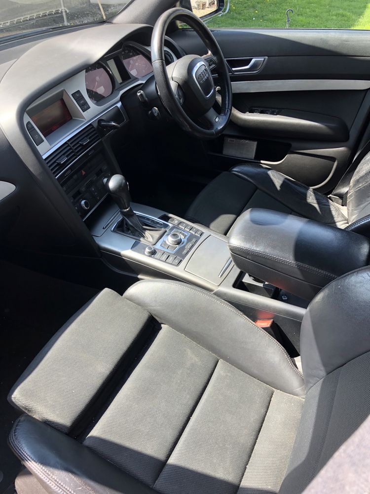 Interior s-line audi a6c6 sedan complet