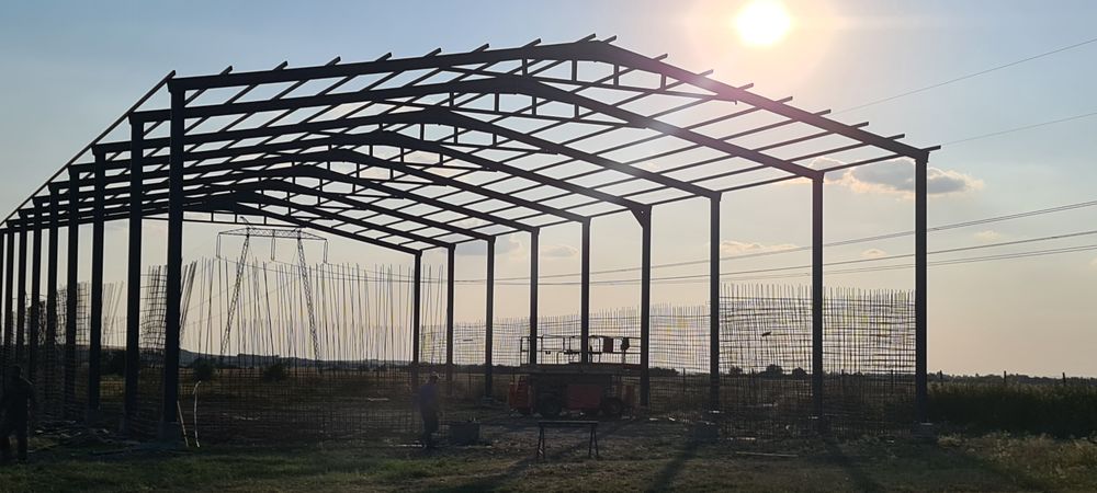 Hala metalica structura industriala