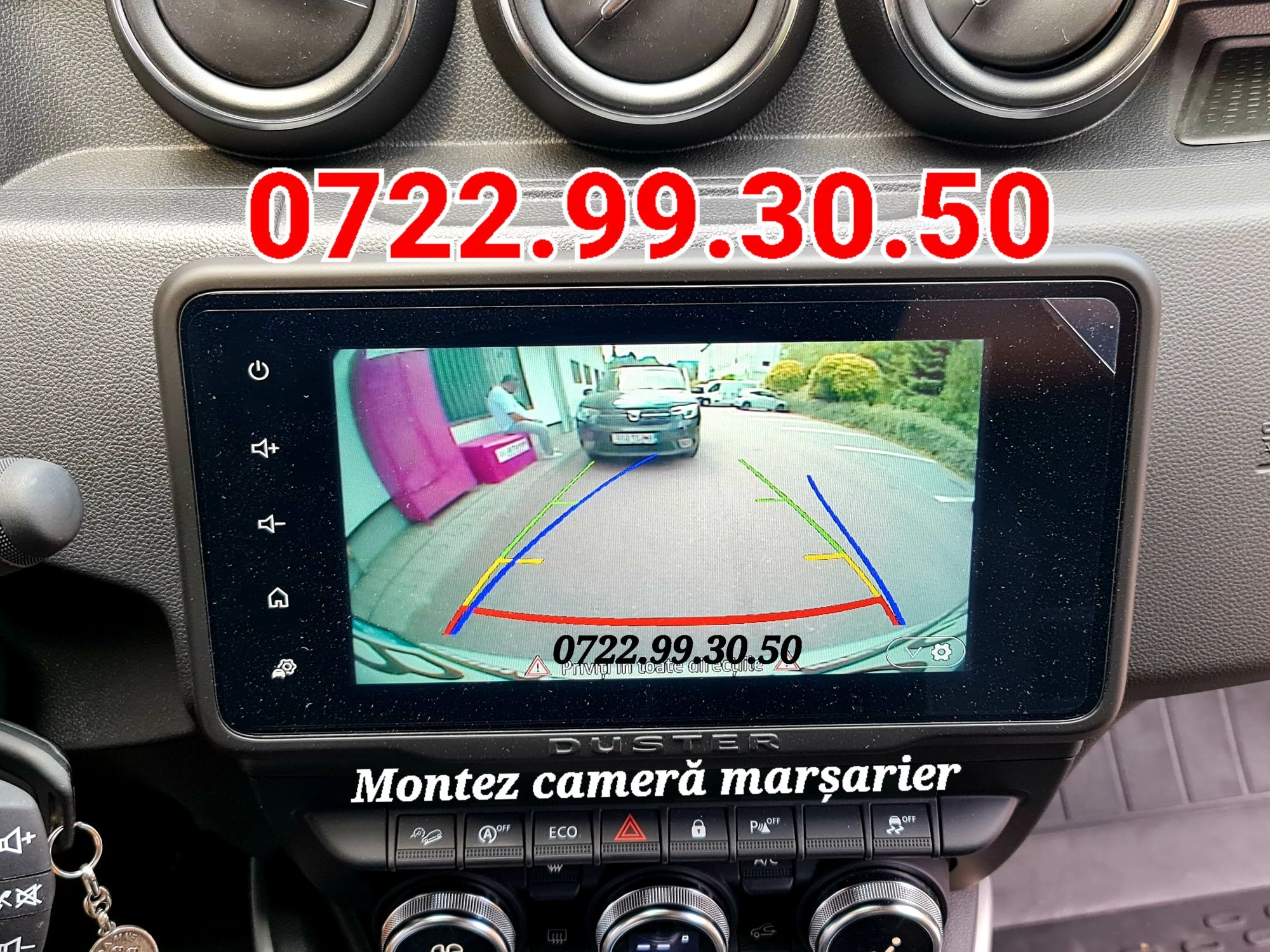 Cameră DACIA Duster Camera Auto Marșarier LOGAN Medianav Activare Rvc