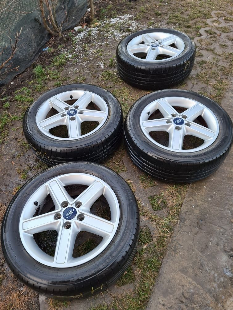 Set jante ford originale import Germania anvelope VARA DUNLOP ca noi.