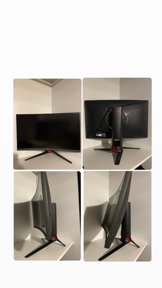 ASUS ROG GAMING SETUP (monitor, PC, accesorii)