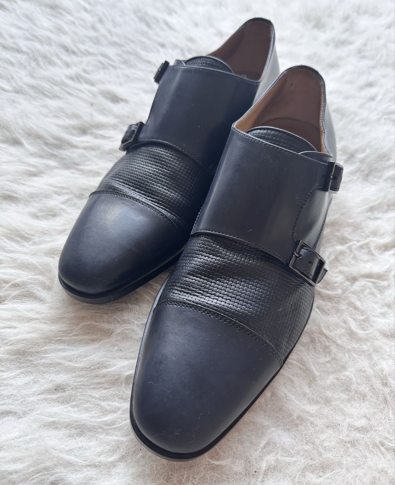 Маркови Hugo Boss кожени обувки  – оригинал