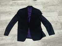 Costum elegant Louis Purple ca nou negru marime L