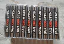 Продавам  аудио касети TDK SA X  60 мин - хром