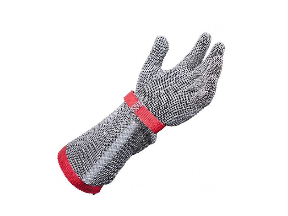 Кольчужные перчатки  длинные для защиты рук от порезов