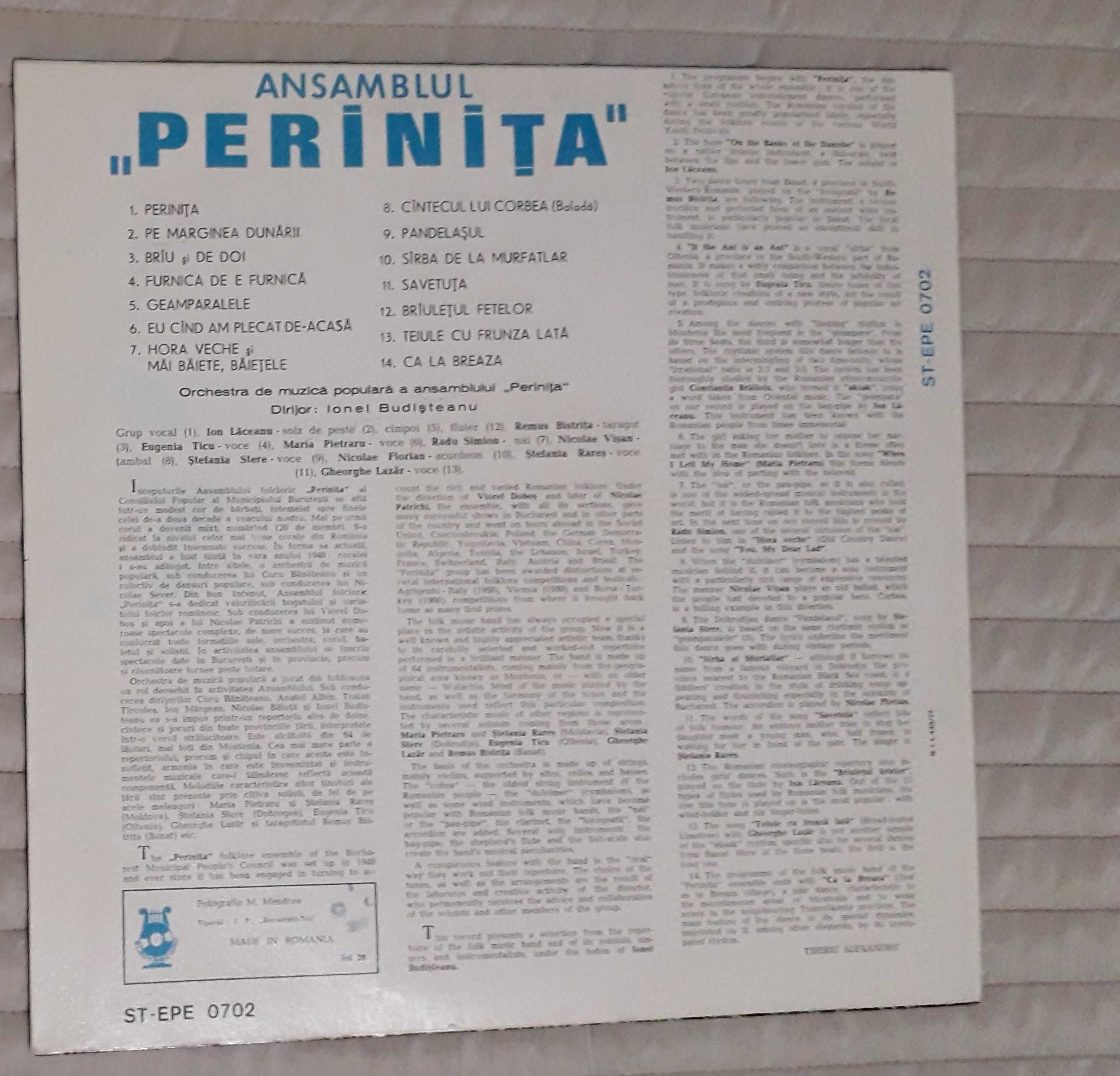 Ansamblul perinita disc vinyl  pickup