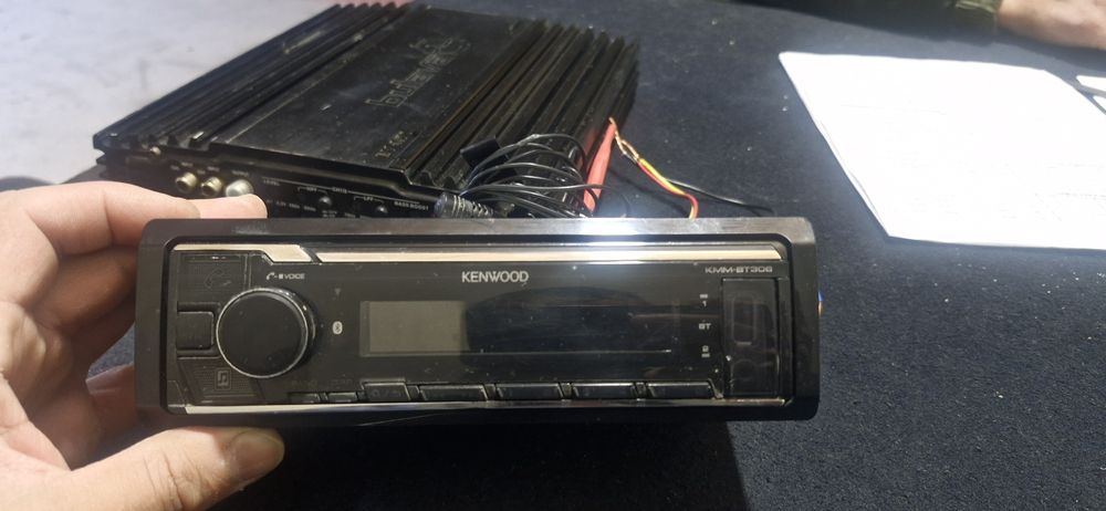 Автомагнитола kenwood с усилителем Bulava в отличном состоянии