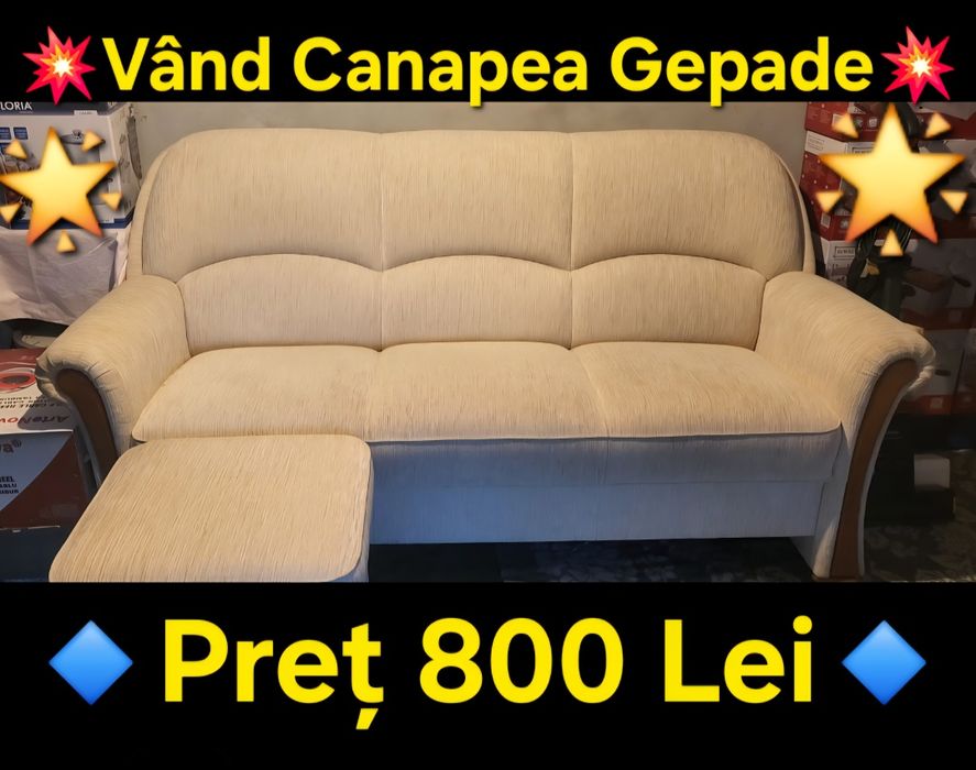 Vând Canapea Gepade
