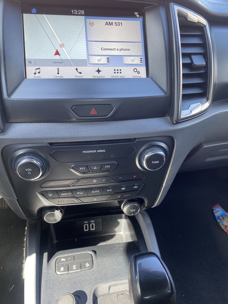 Dysplai navigație Ford Ranger Wildtrak 2018