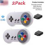 Контролери за SNES/SFC с 2.4G безжичен адаптер