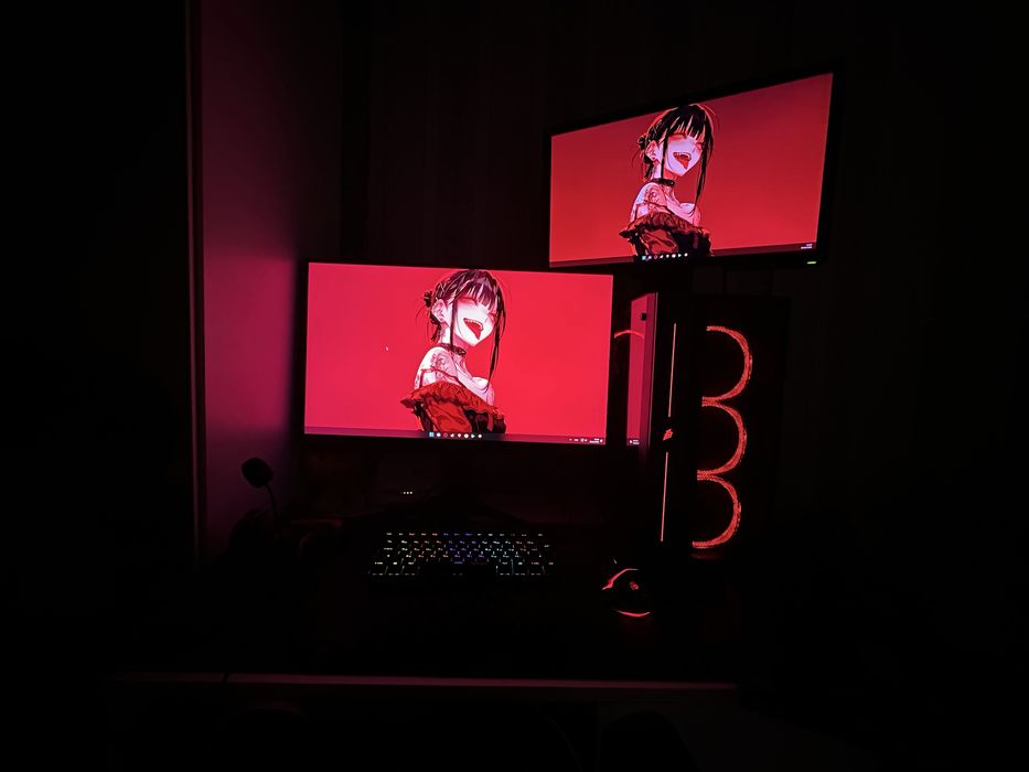 Игровой компьютер ( комлект, мониторы и тд)