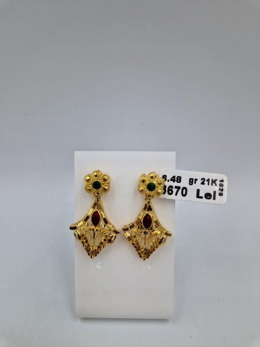 Cercei Aur 21k Greutate 6.48gr #47498