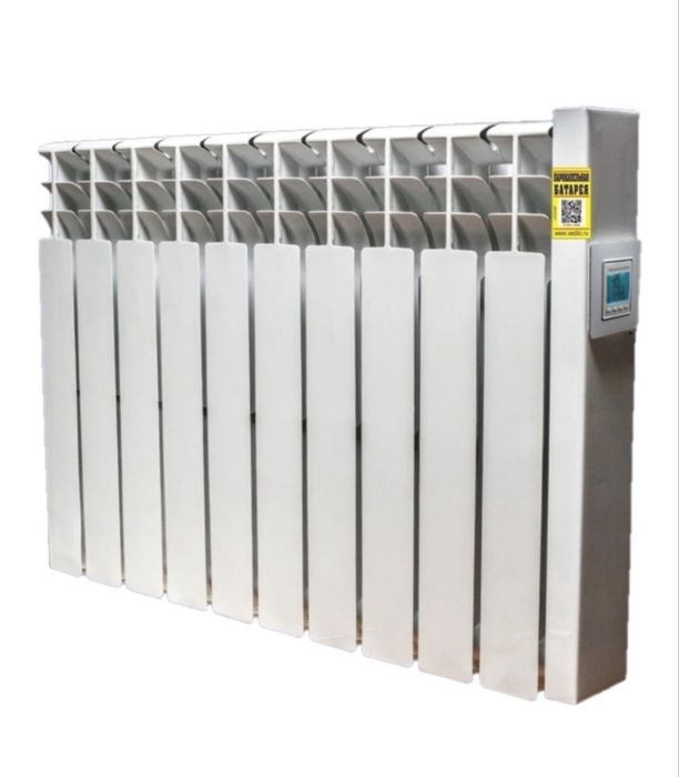 Парокапельный обогреватель 10 секций белый