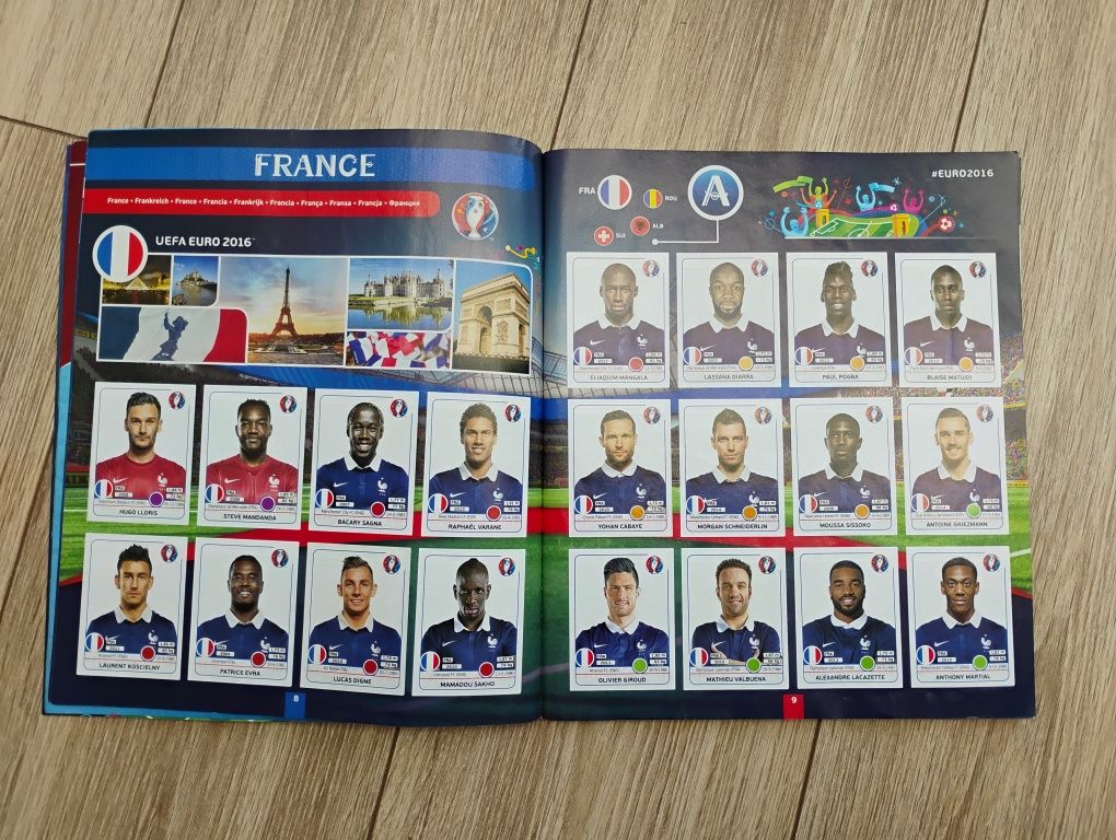 Попълнен албум Panini - Euro 2016