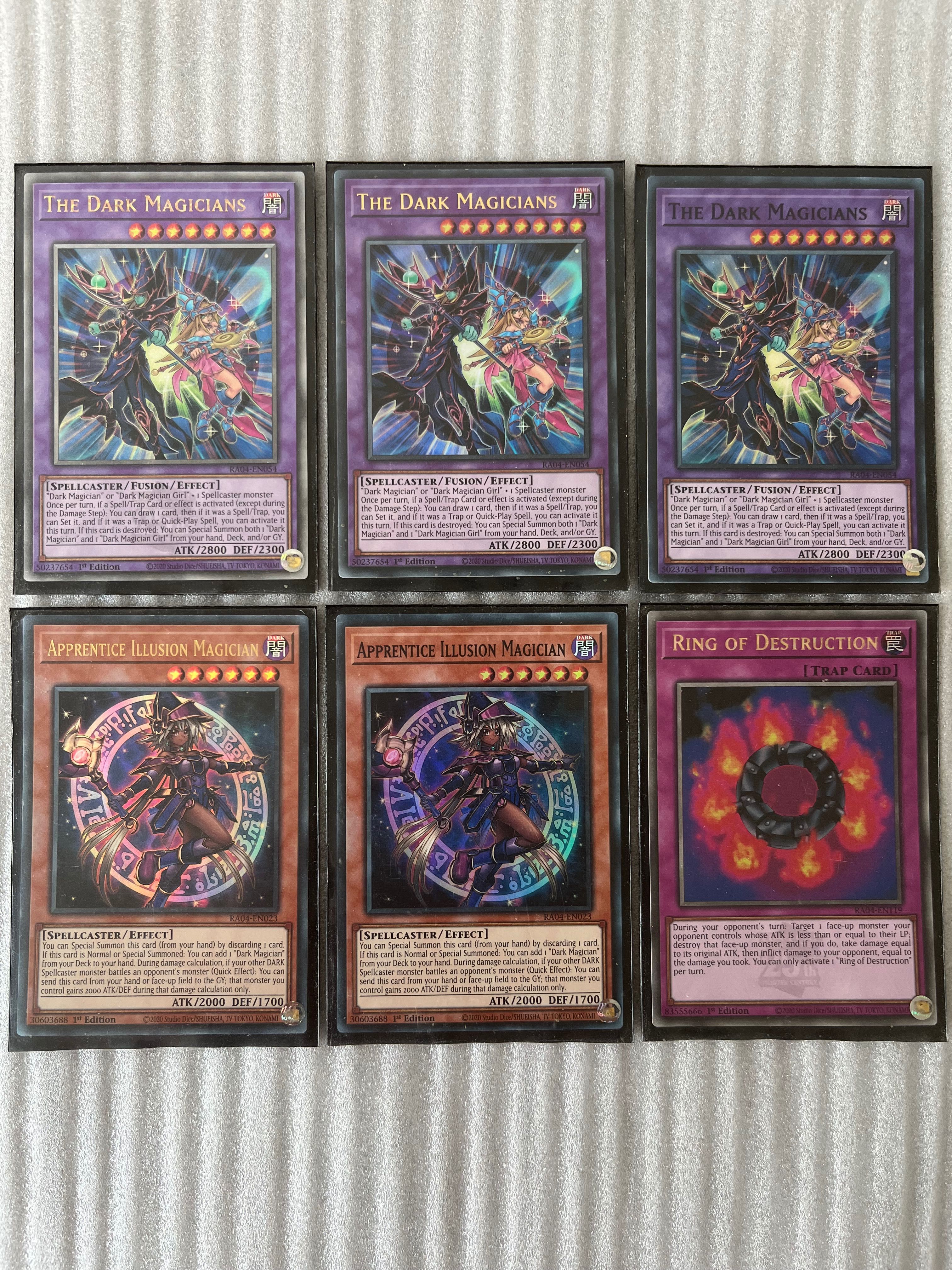 Yu-gi-oh Dark Magicians Yugioh карти Stampede