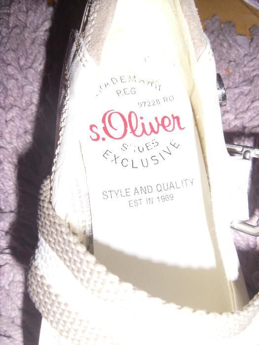 pantofi S.Oliver ,piele naturala