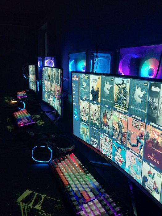 Тайёр бизнес Game club uchun компьютерлар