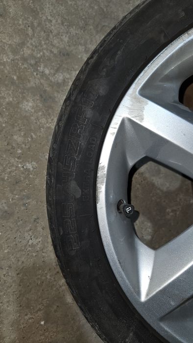 Roti complete 225 45 R17 , jante aliaj