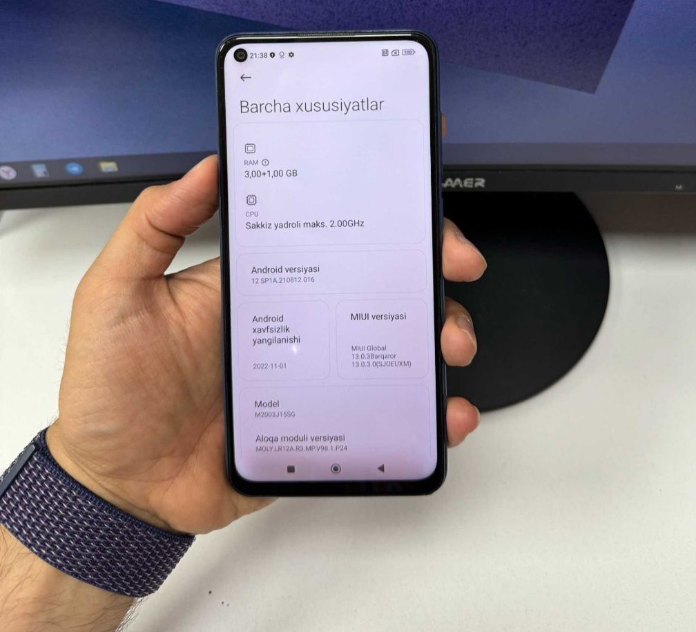 Redmi note 9 srochno sotiladi ideal
