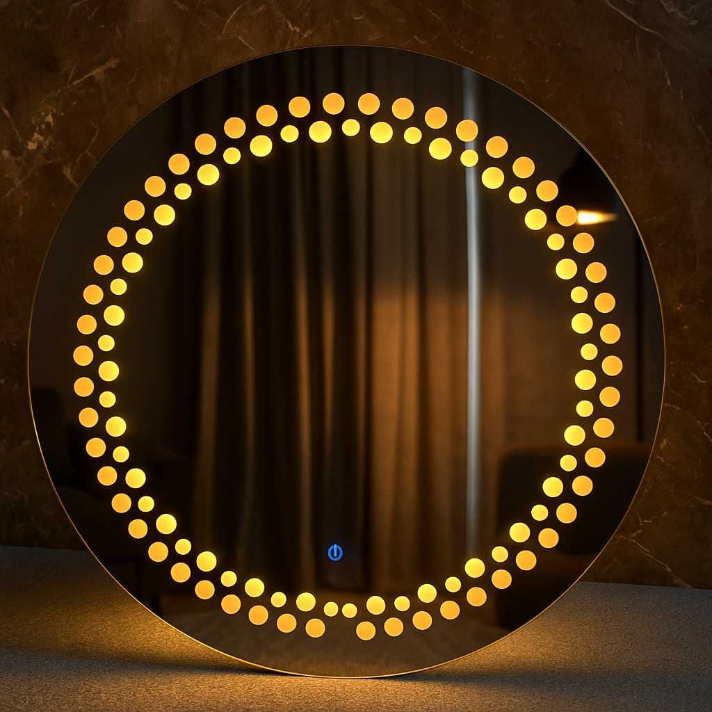Луксозно огледало с LED осветление и сензорна технология/ГАРАНЦИЯ