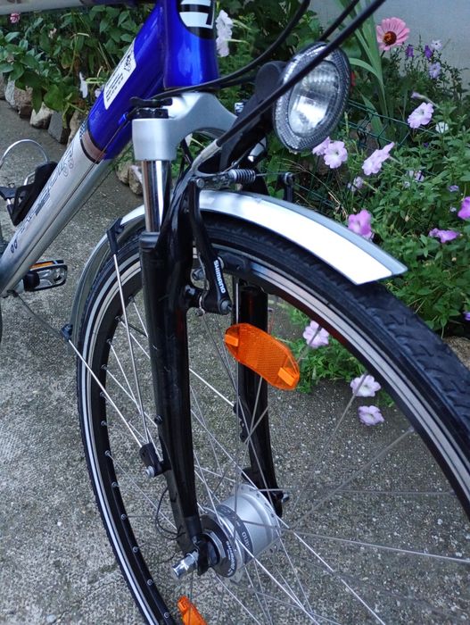 Bicicletă bărbați ARCADIA,cu 24 vit,Deore,furcă cu blocaj !