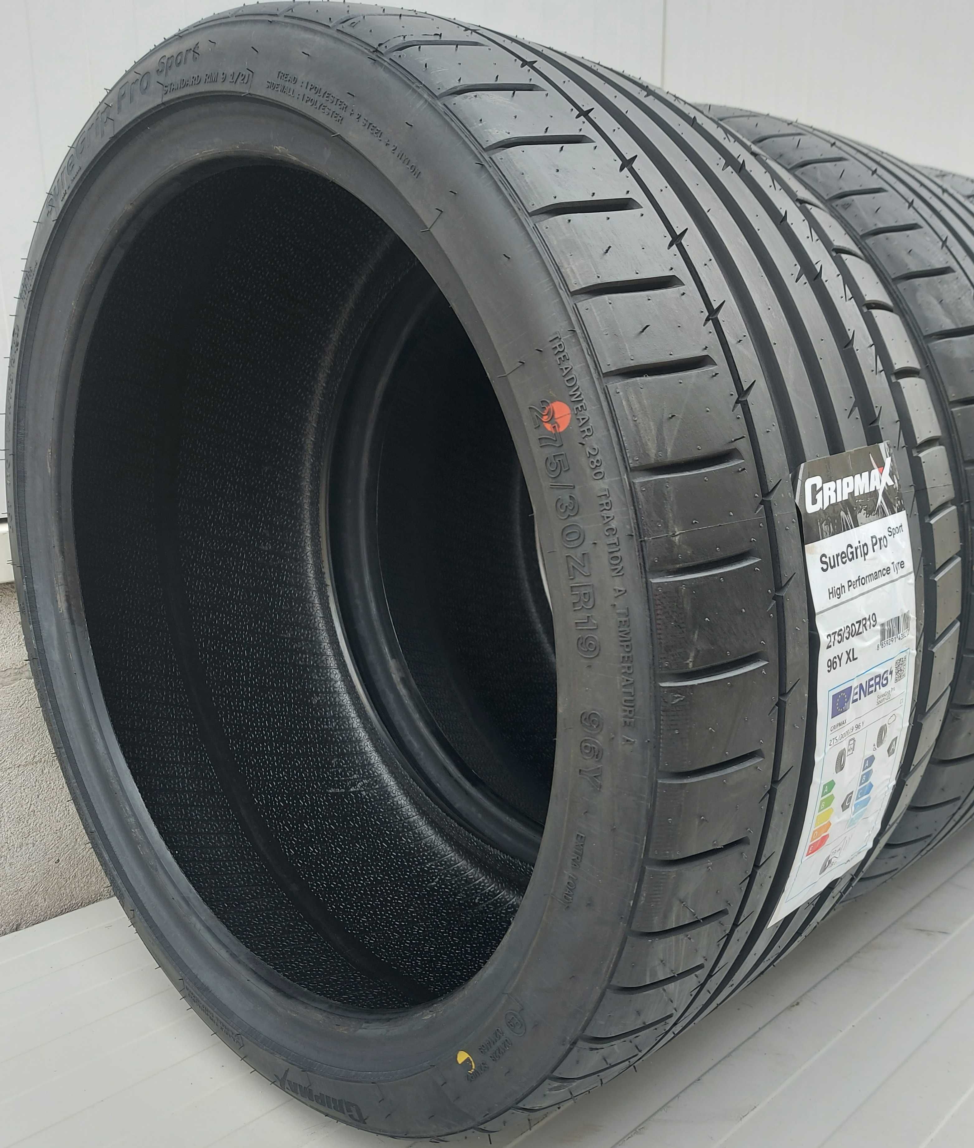 275/30 R19, 96Y XL, GRIPMAX,  SureGrip ProSport,  Anvelope de vara