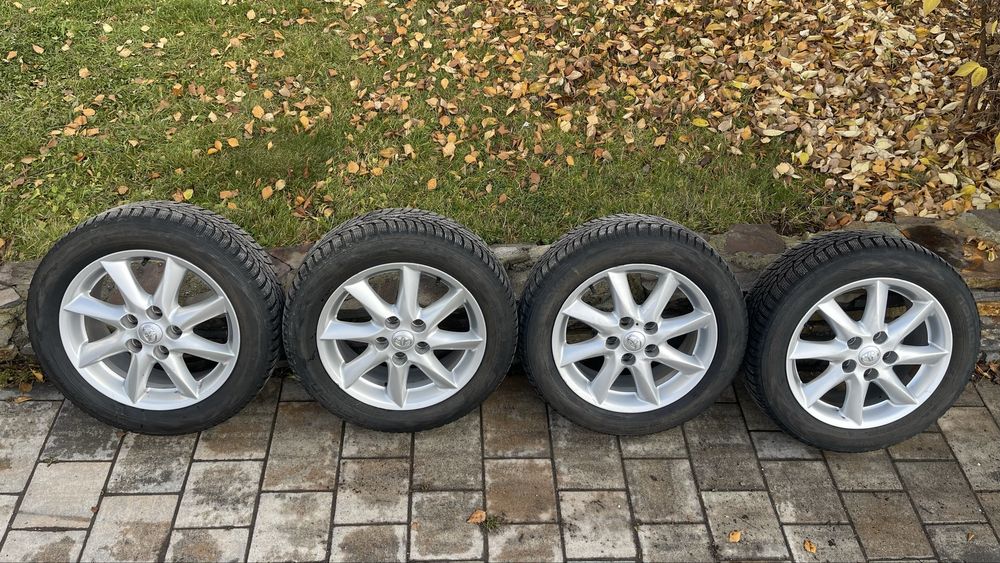 Jante aliaj 16” Toyota Auris, Corolla cu anvelope iarna ca noi
