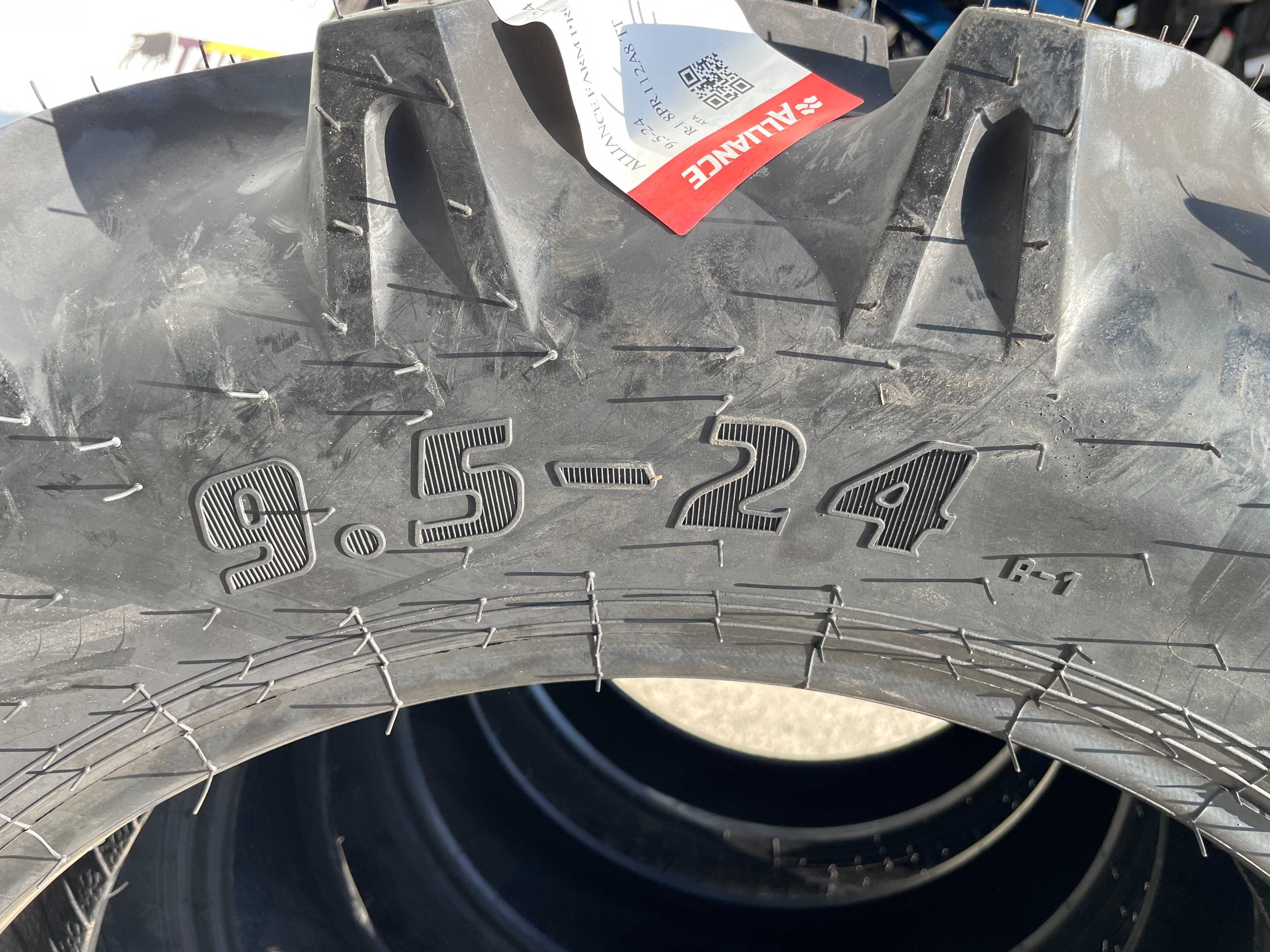 9.5-24 Anvelope noi agricole de tractor Alliance garantie Fiat Agri