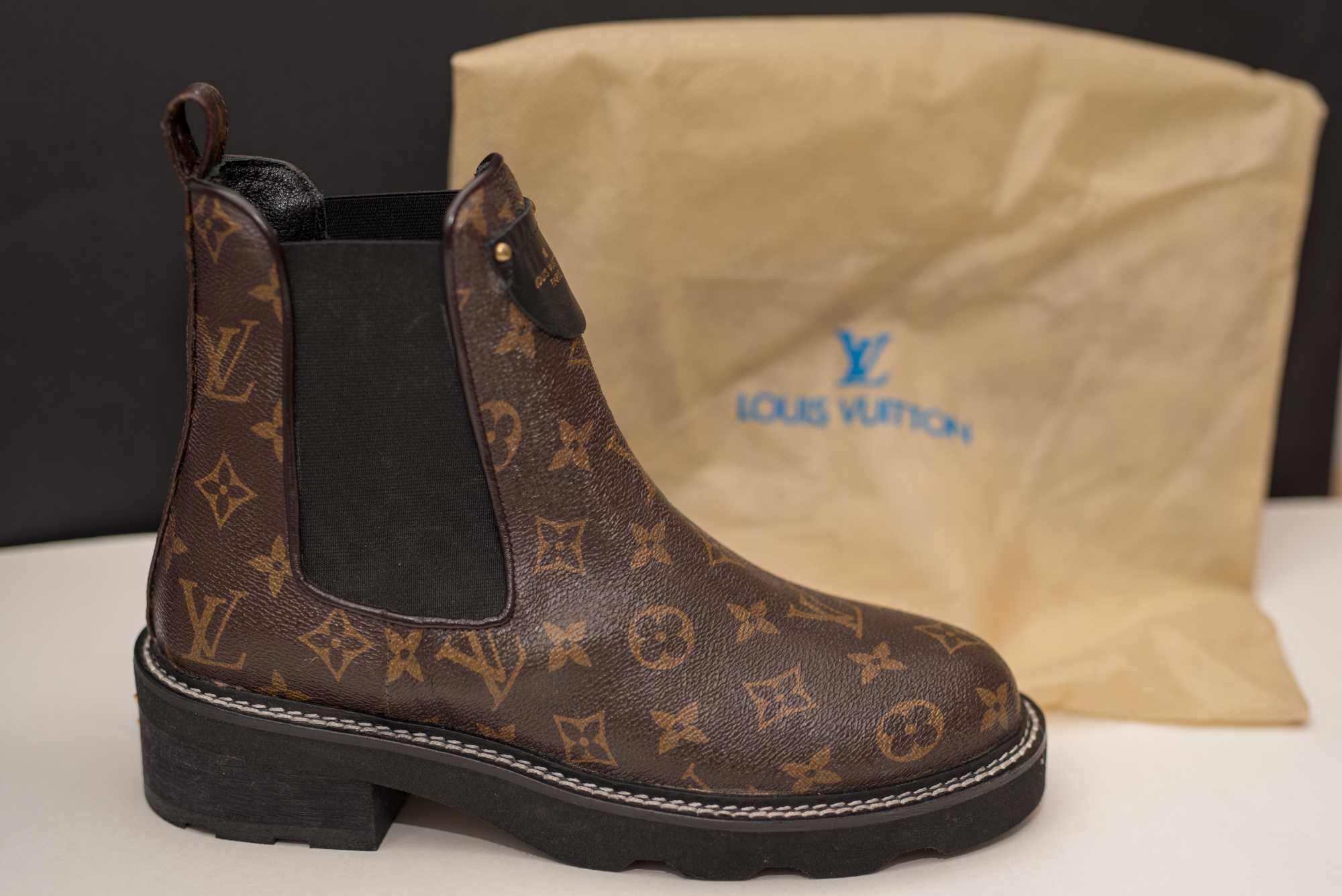 Louis Vuitton ankle boots - ghete pana la glezna