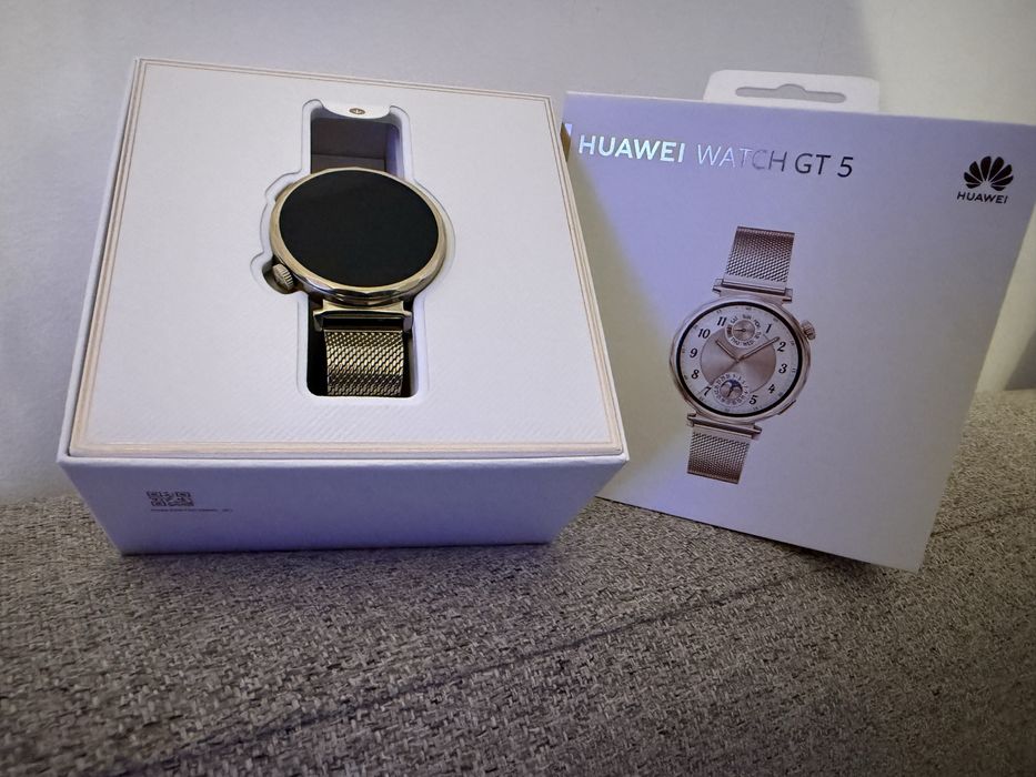 Huawei Watch GT 5 – почти нов! Смарт часовник