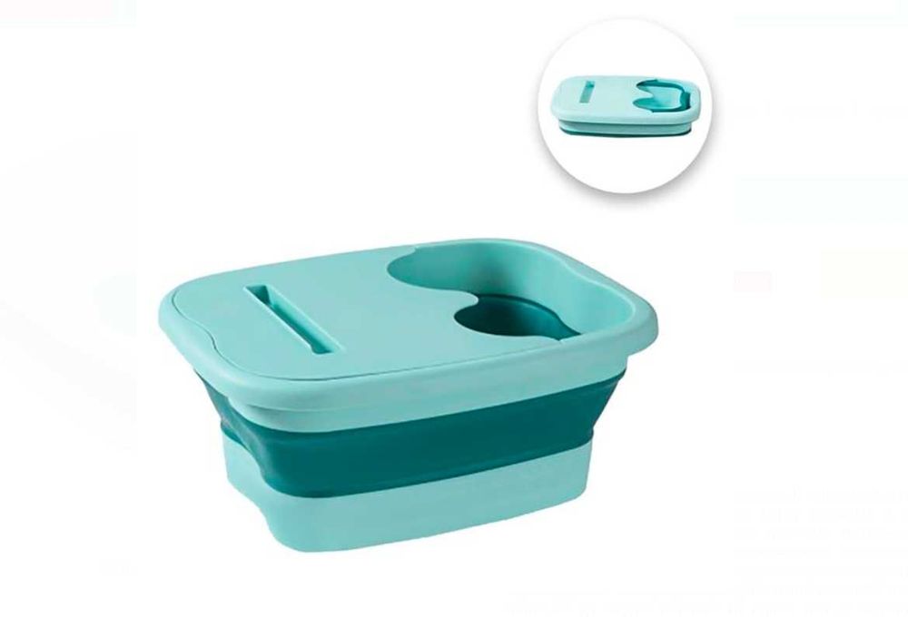 Сгъваема хидромасажна ваничка за крака + ПОДАРЪК 600гр. СОЛИ