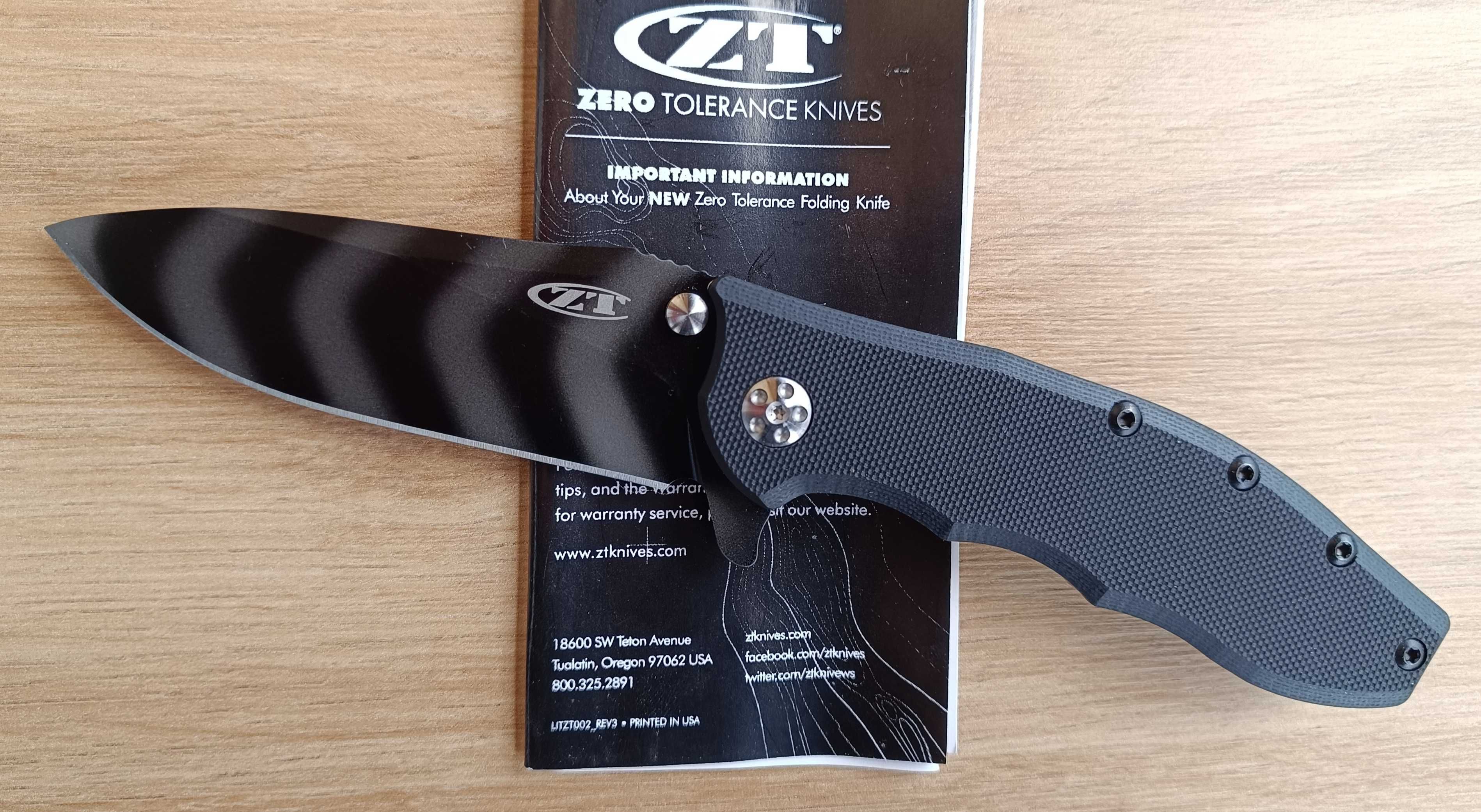 Сгъваем нож  ZT0562 / ZT0562TS