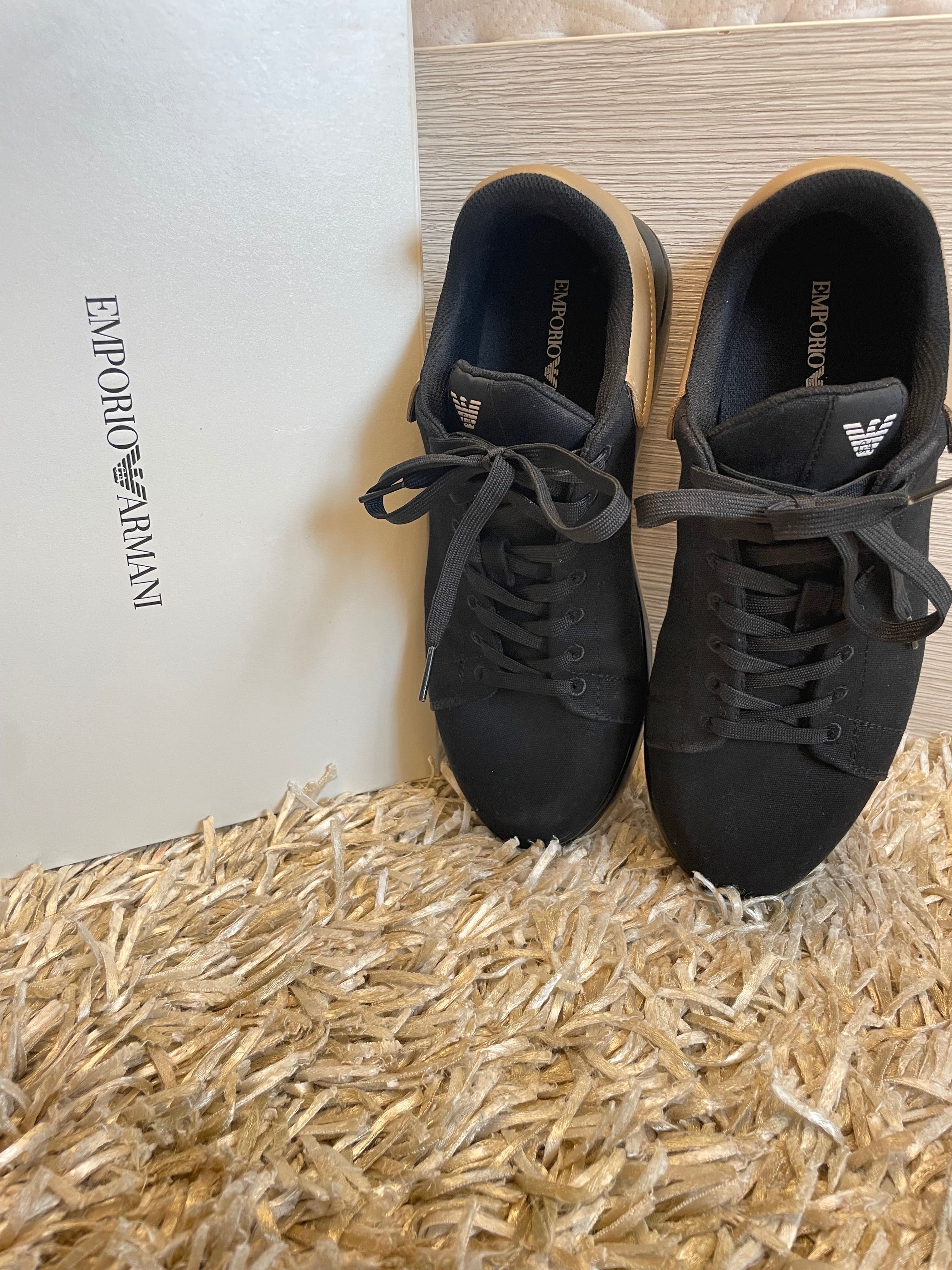 Мъжки спортно-елегантни обувки Emporio Armani