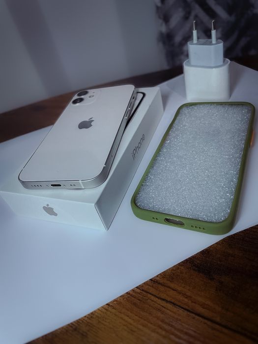 telefon iphone 12 mini alb