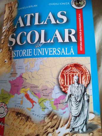 Atlas școlar istorieuniversala de la editura didactica și pedagogica