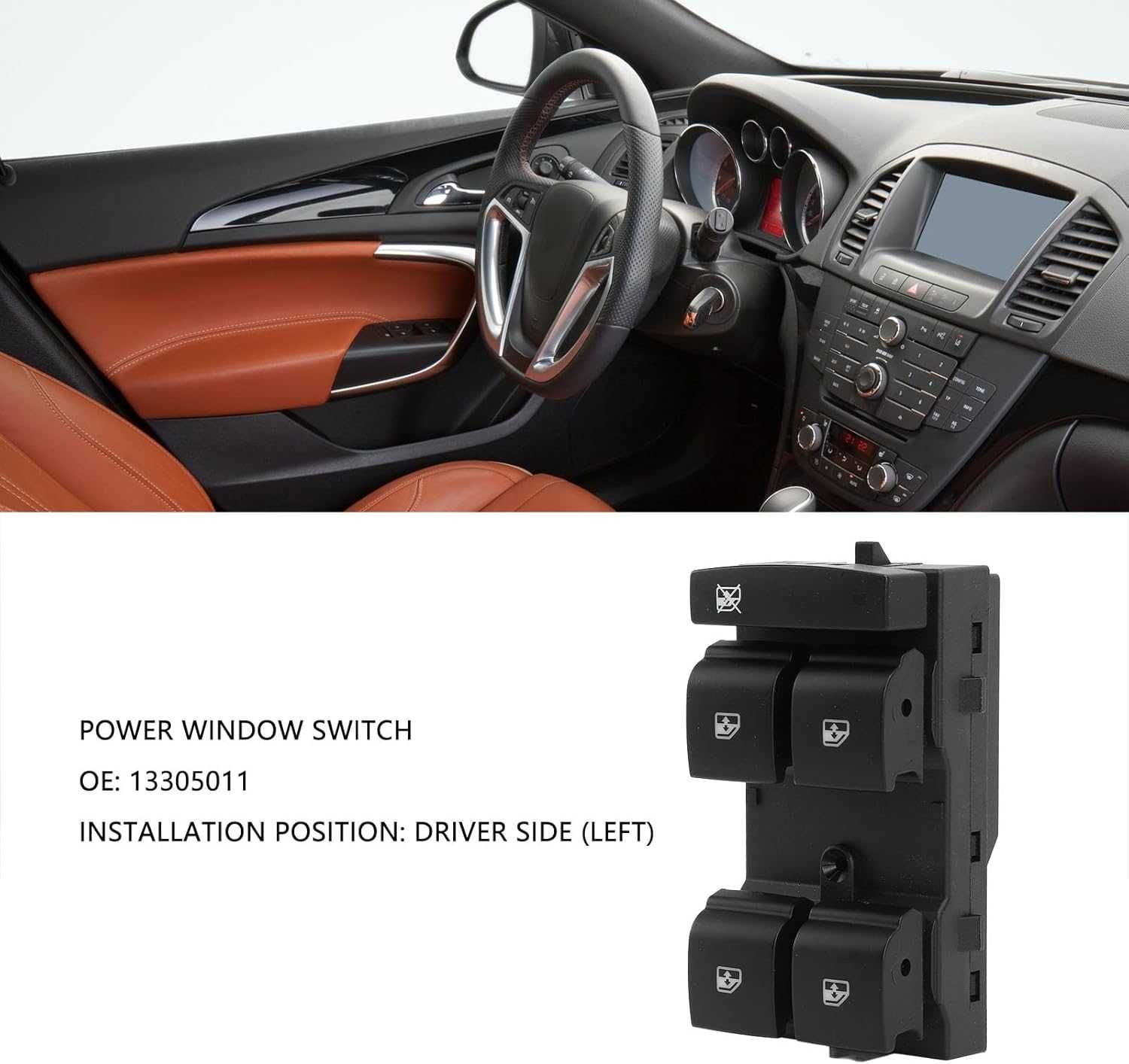 Панел бутони ел.стъкла Opel Insignia A ,Astra J, Zafira C ,Moka A